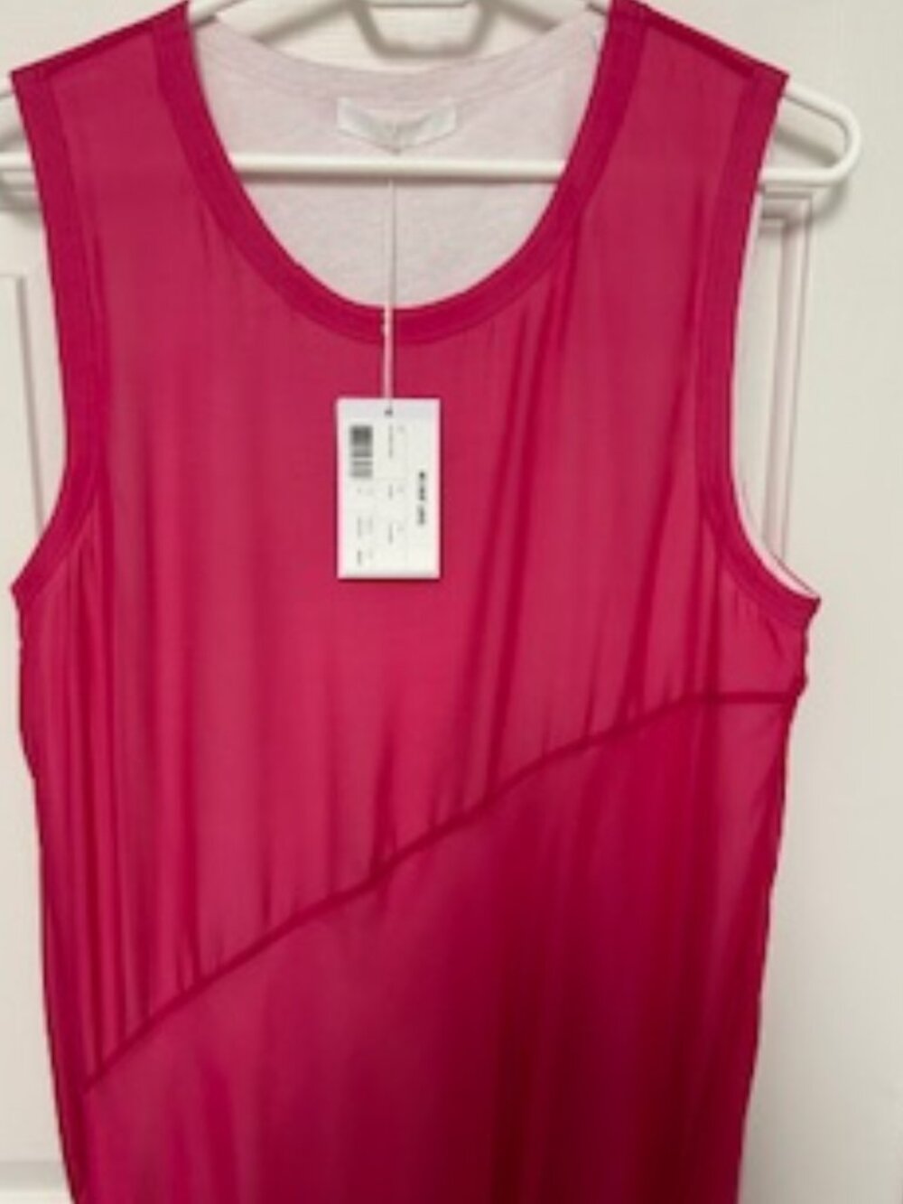 Helmut Lang Silk Sleevless Chemise Dress SZ M